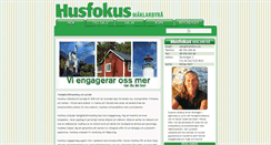 Desktop Screenshot of husfokus.se